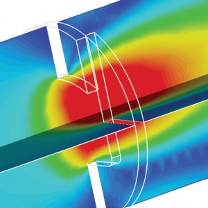 SlurryFlo valves act as a variable orifice to center abrasive flow.